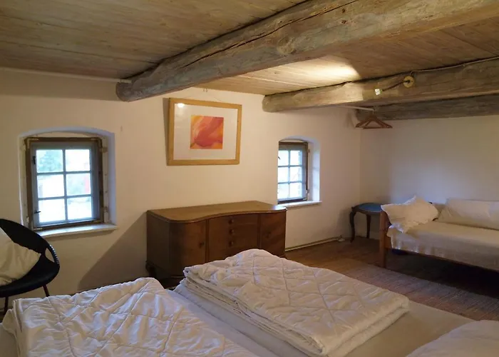Apartman Gaestehof Brockum, Altes Bauernhaus, Grosser Garten